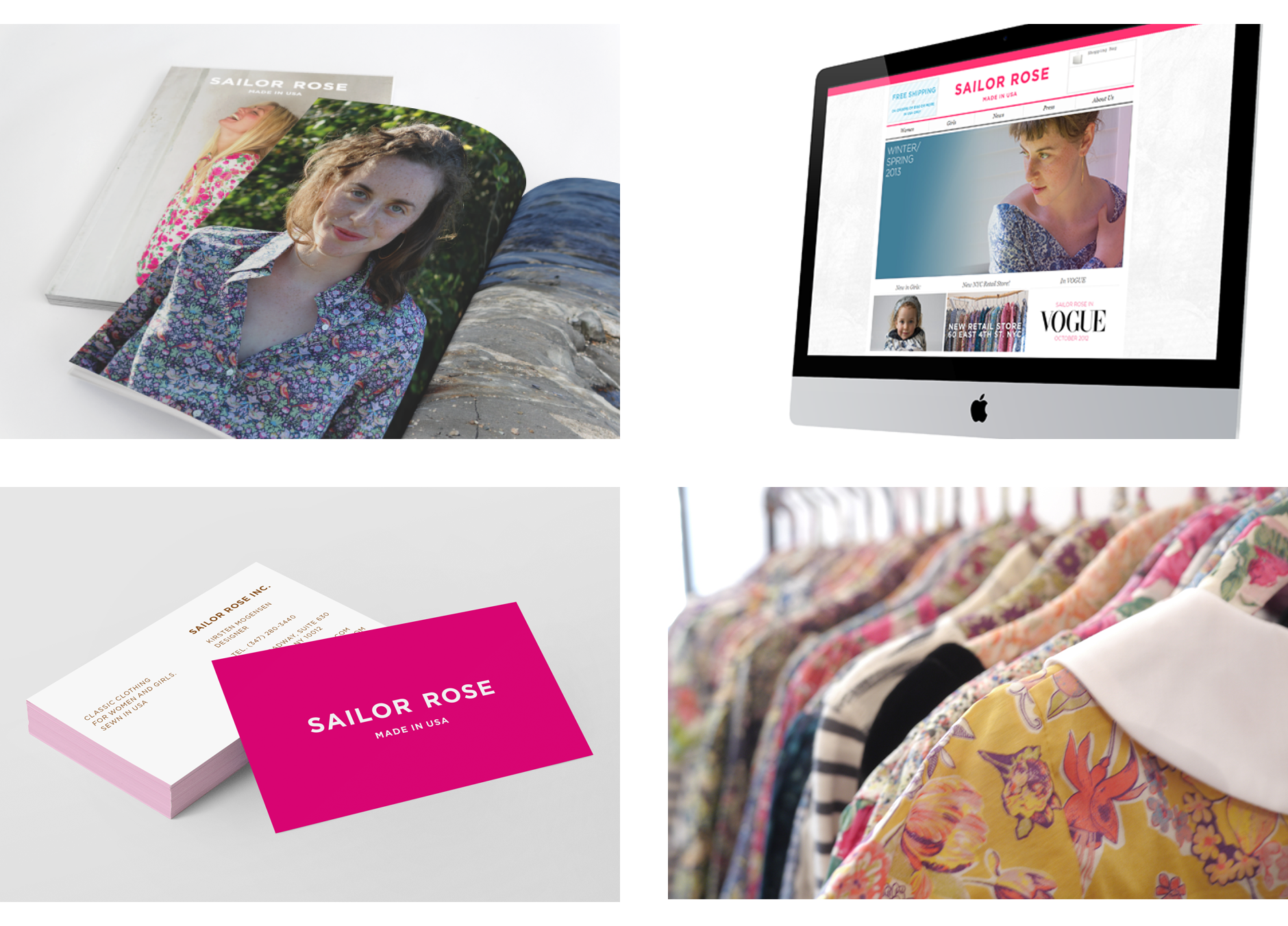 sailorrose website design